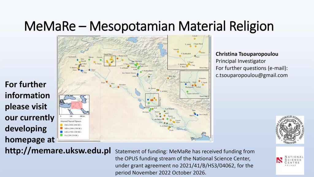 MeMaRe - Mesopotamian Material Religion project